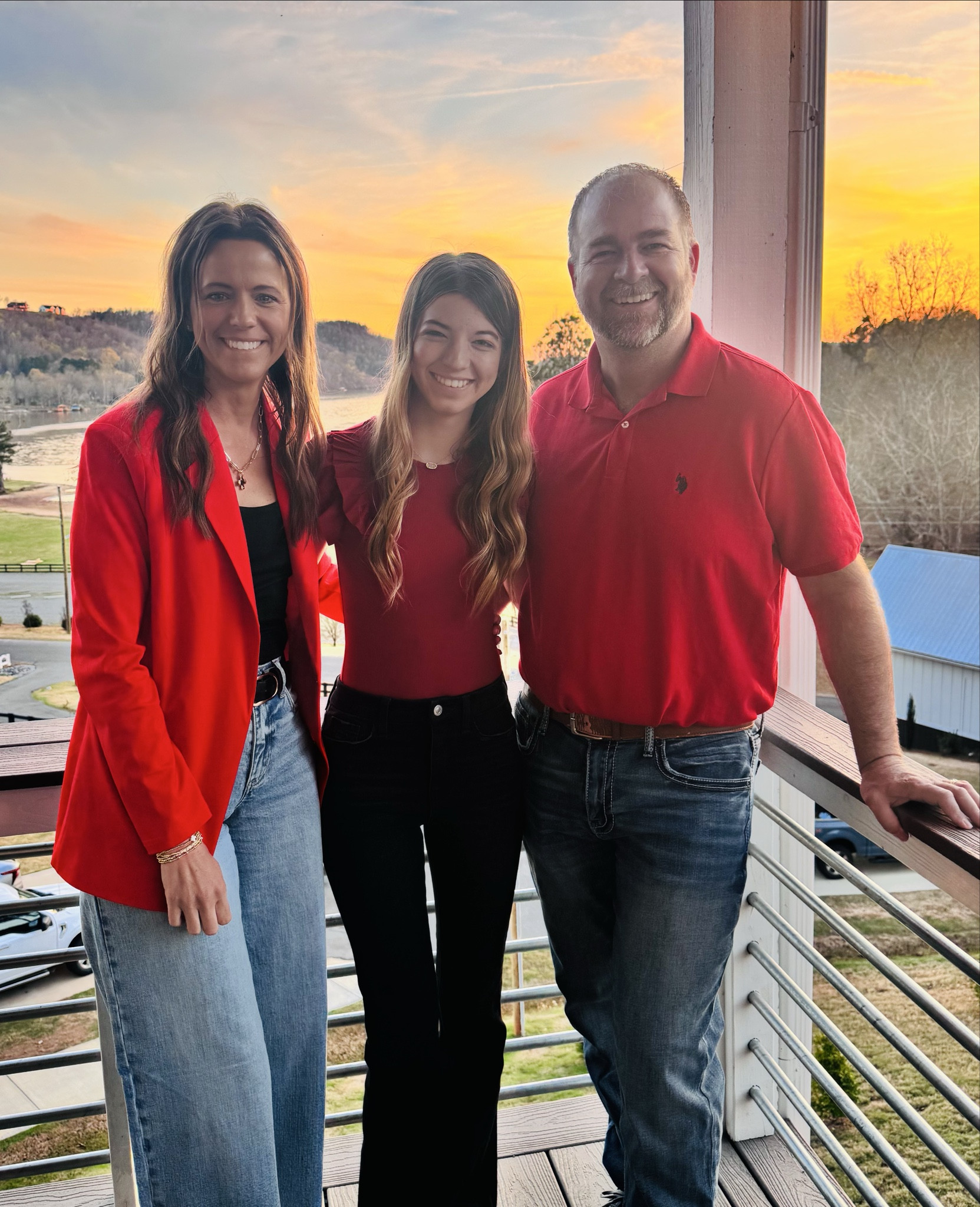 Sunset views + effortless style 🌅✨

We kept it classic with pops of red and everyday staples you’ll reach for again and again ❤️

Blazer + tank + wide leg denim = the perfect elevated casual look
Simple fitted top + black flares = flattering, timeless, and so easy to dress up or down
Classic polo + jeans = clean, put-together, and always in style

These are the kind of outfits that make you feel confident without overthinking it 🙌🏼

Everything is linked for you to shop—whether you’re heading to dinner, a game, or just want to look cute running errands 💁🏼‍♀️

#LTKStyle #LTKFinds #CasualChic #EverydayStyle #DenimLooks #FamilyStyle #EffortlessOutfits 

#LTKMens #LTKWedding #LTKootd