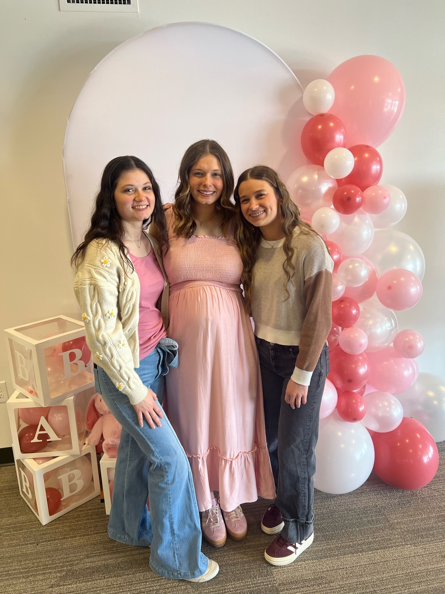 Pretty in pink 🎀 celebrating our sweetest girl before she arrived 🤍

#LTKBump #LTKBaby #LTKMidsize