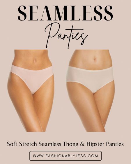 Seamless panties that I love. Thong and hipster version.

#LTKxNSale #LTKBacktoSchool #LTKsalealert