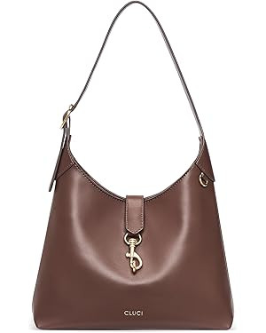 CLUCI Hobo Bags for Women, Soft Vegan Leather Purses with Adjustable Strap, Lightweight Shoulder ... | Amazon (US)