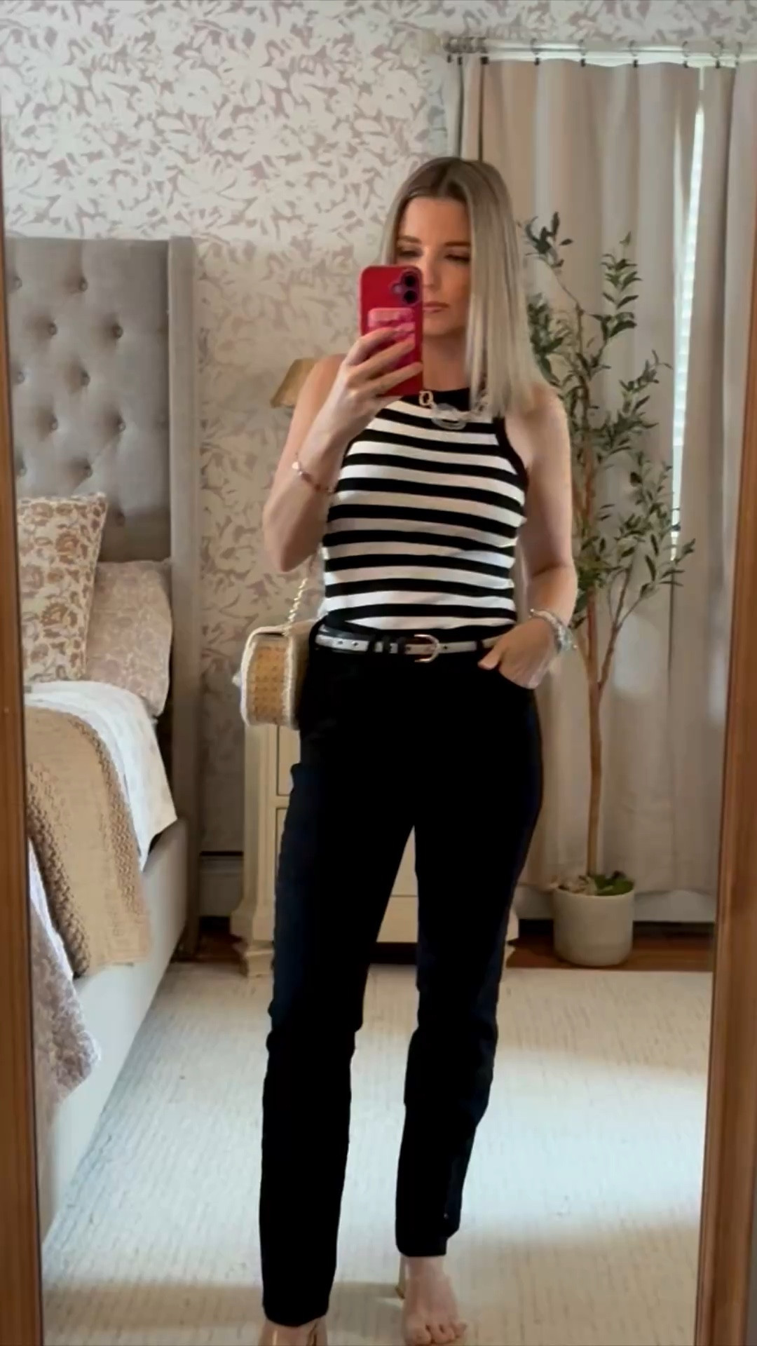Black jeans- short sizes! 

Tank has built in cups! 

#LTKPetite #LTKSaleAlert #LTKootd