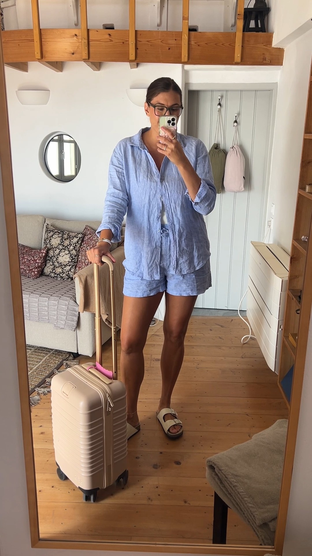 Travel outfit of the day! Linen has become my go to for travel even though it wrinkles - worth it to keep
You cool! 


Linen / linen set / travel outfit / linen top / linen shorts / french blue / quince / quince review / travel outfits / size 10 fashion | size 10 | Tall girl outfit | tall girl fashion | midsize fashion size 10 | midsize | tall fashion | tall women | 

#LTKSeasonal #LTKFindsUnder100 #LTKTravel