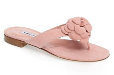 NEW Manolo Blahnik PETALA Camellia Pale Pink Suede Sandals SHOES 40.5 41 41.5  | eBay | eBay US