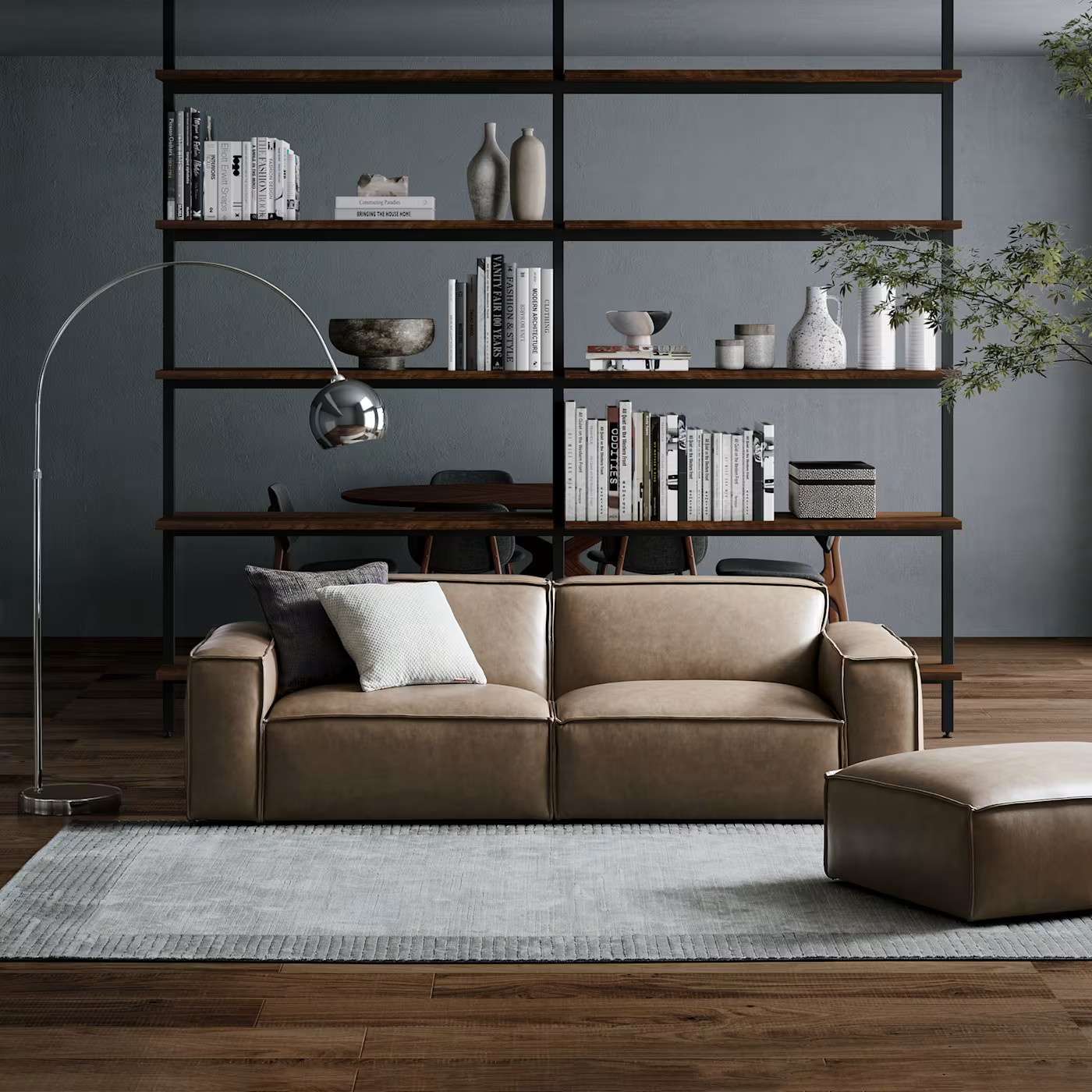 Jonathan Leather Sofa | Castlery | Castlery US