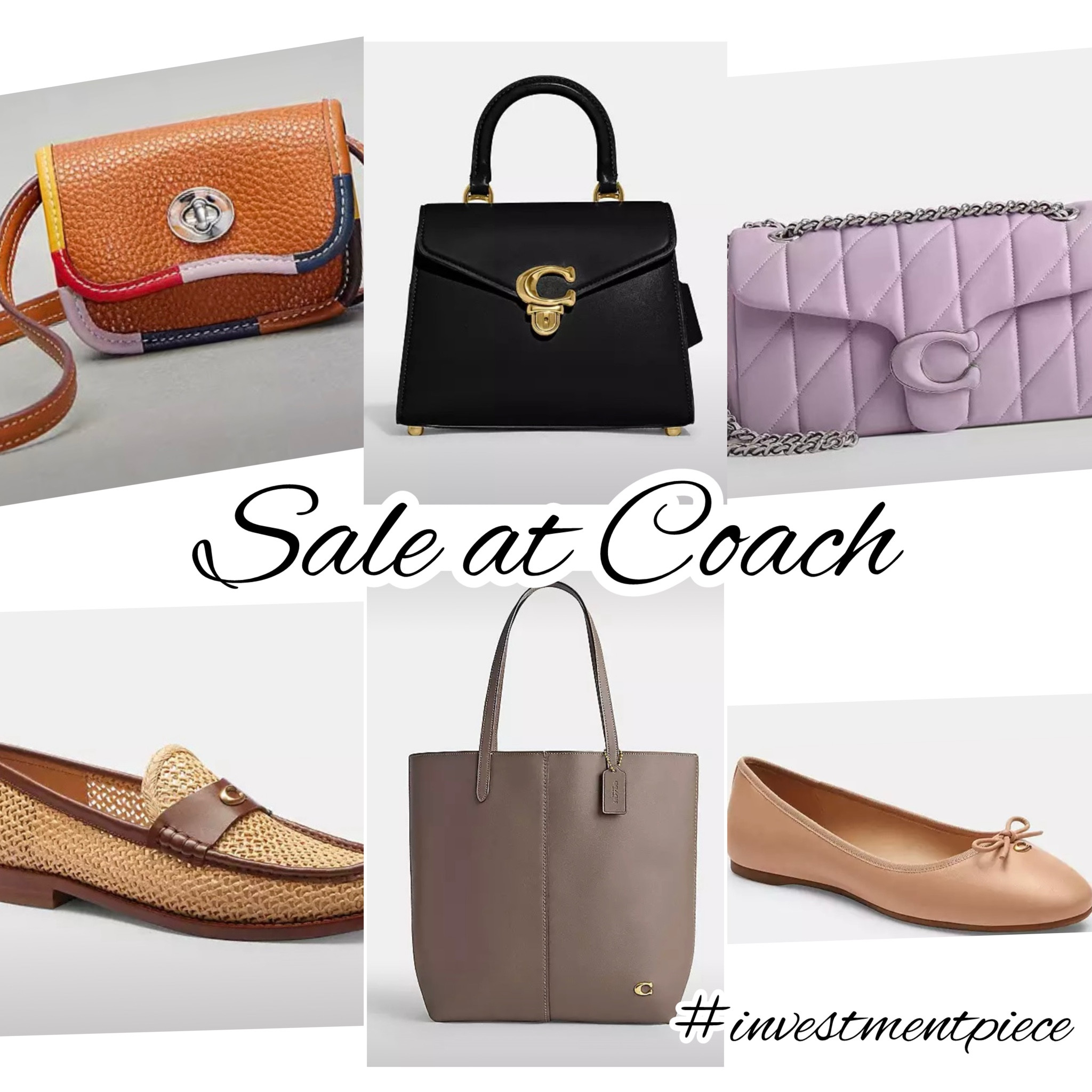 From classic bags (with a twist) to classic shoes - get so many deals @coach #investmentpiece 

#LTKItBag #LTKShoeCrush #LTKSummerSales