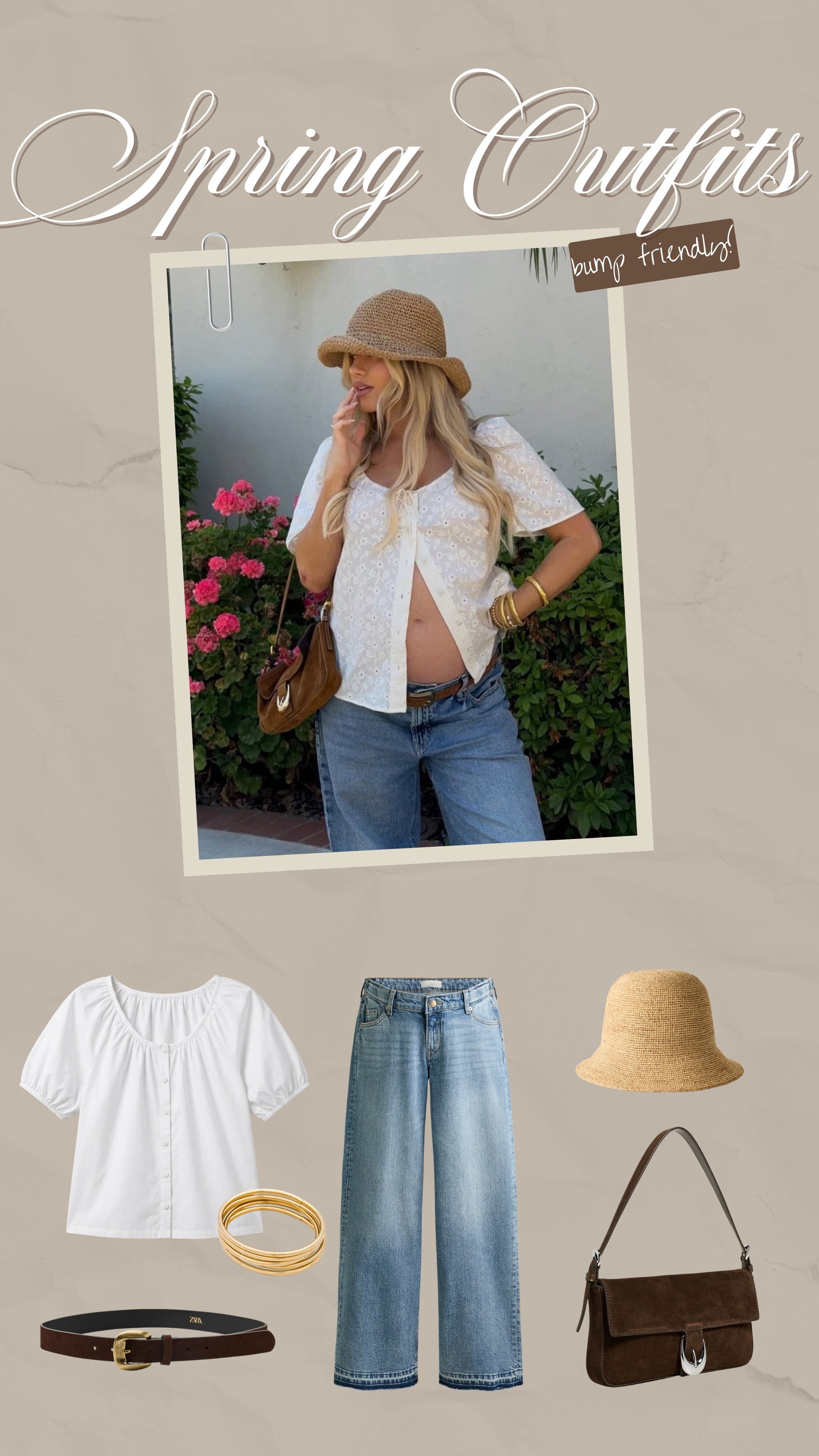 Bump friendly spring outfit idea!

Spring outfits, bump friendly outfits, spring style 

 #LTKootd