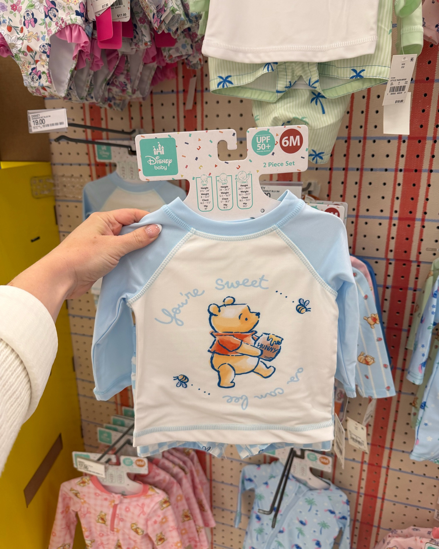 New baby swim at @Target! 🍯