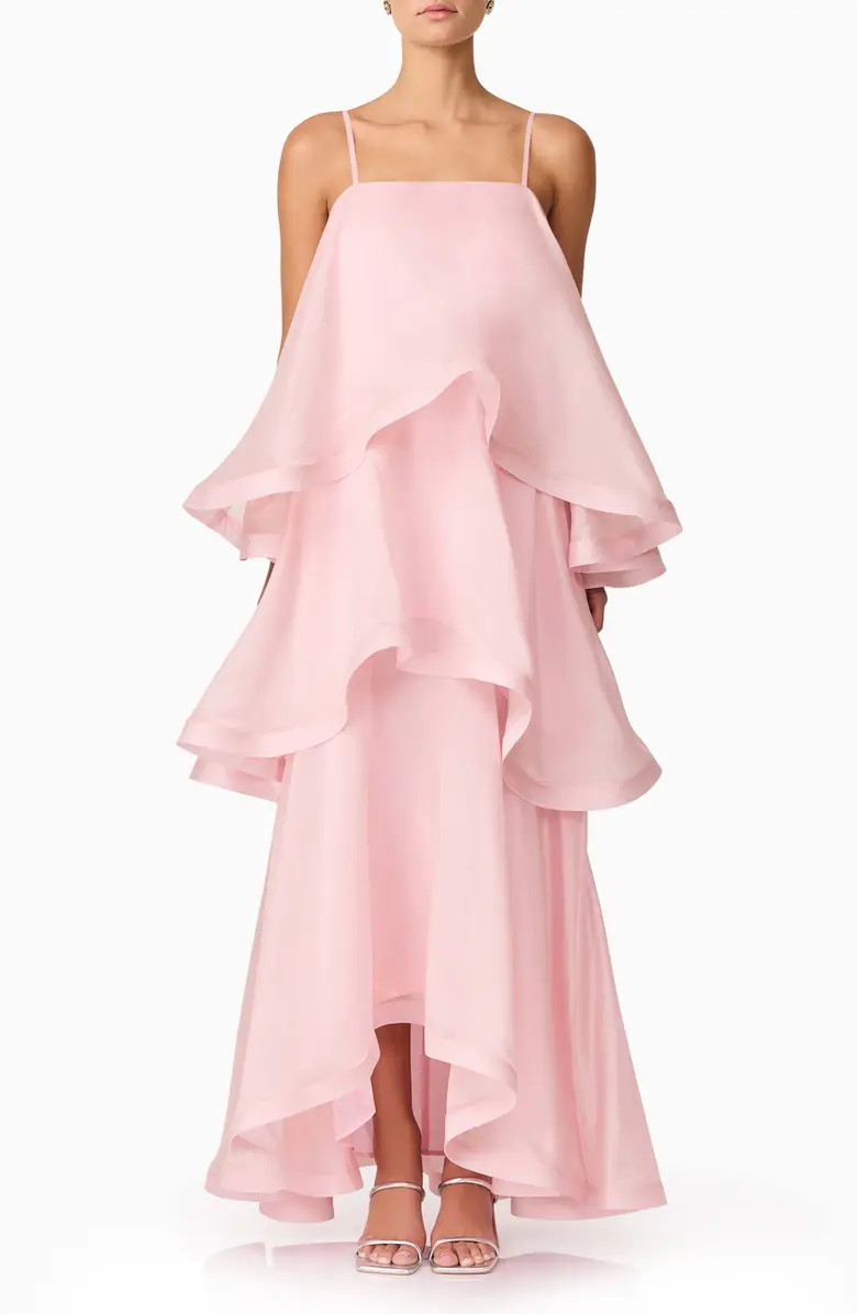 Noemi Tiered Voile Maxi Dress | Nordstrom