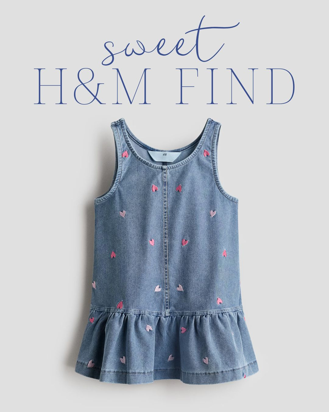 sweet H&M find! Love the embroidery!  

 #LTKKids
