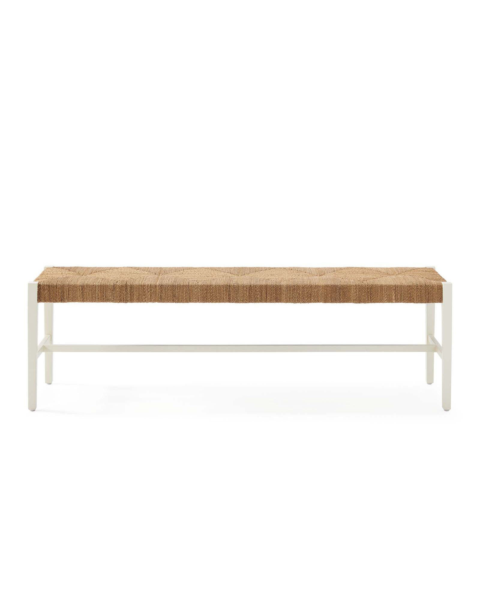 Hughes Backless Bench | Serena and Lily