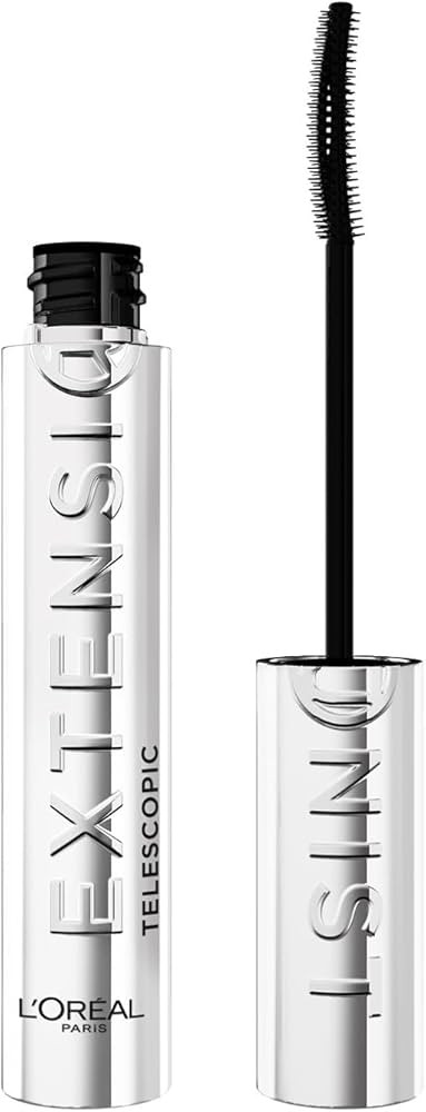 L'Oréal Paris Black Mascara, Telescopic Extensionist Mascara, Extended Length, Volume and Curl, ... | Amazon (UK)