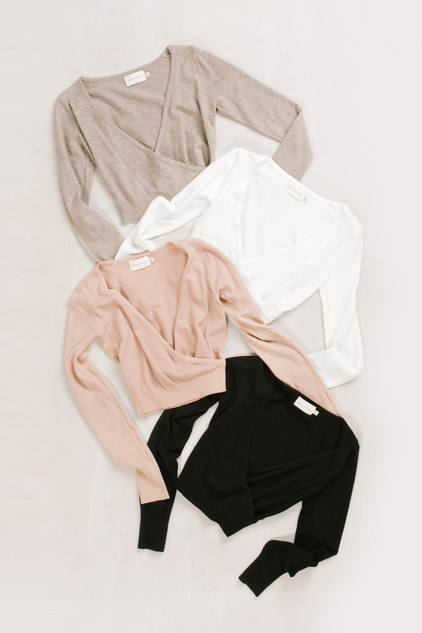 Rosette Surplice Sweater Top | Morning Lavender