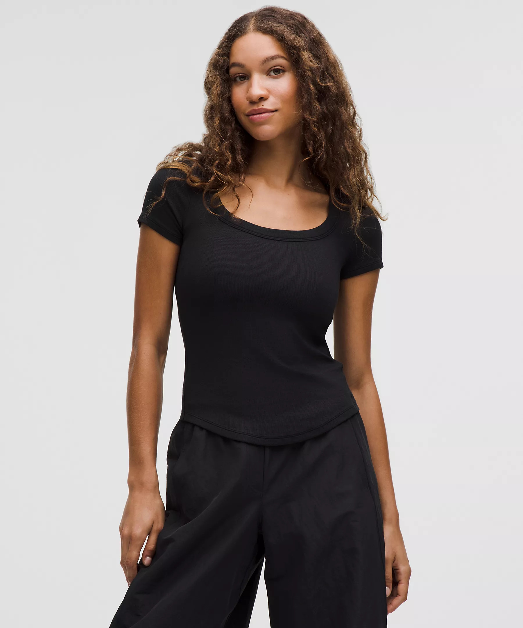 Hold Tight Scoop-Neck Short-Sleeve Shirt | Lululemon (US)