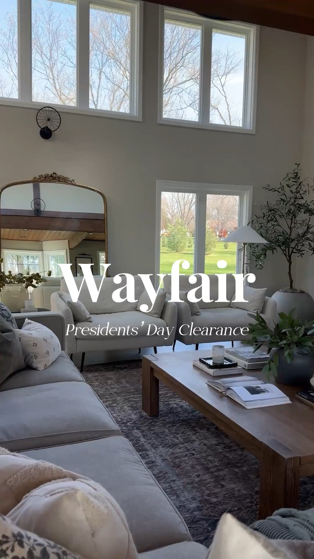 @wayfair Presidents' Day Clearance is here! From 2/11-2/18, enjoy up to 70% off all things home - furniture, decor, and more - with fast & free shipping 🚚💨 If you've had your eye on something, now’s the best time to make it yours! #wayfair #wayfairpartner



#LTKHome #LTKSaleAlert #LTKStyleTip