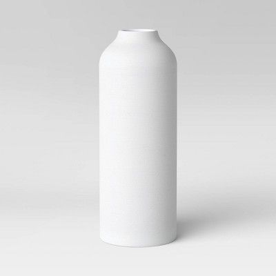 14&#34; x 5&#34; Textured Ceramic Vase White - Project 62&#8482; | Target