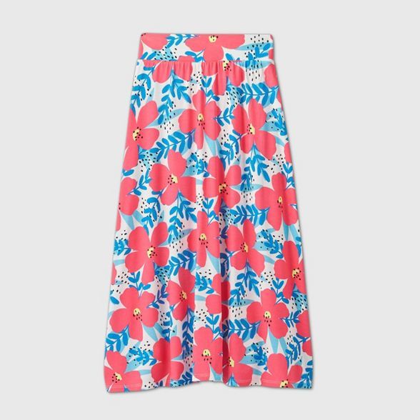 Girls' Floral Maxi Skirt - Cat & Jack™ | Target