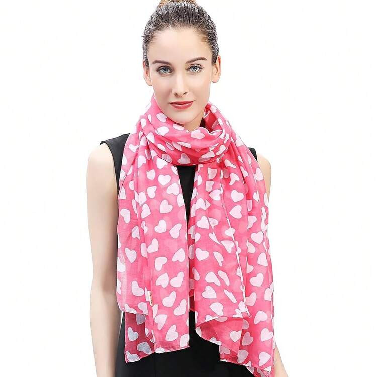 Love Heart Scarf | SHEIN