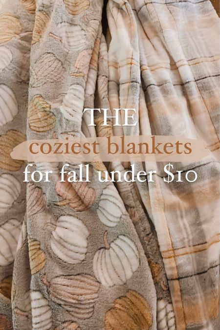 The coziest fall blankets under $10 🎃🍁✨

#LTKhome #LTKHoliday #LTKHalloween