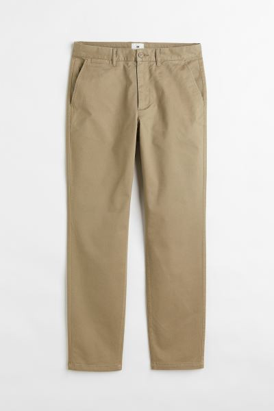 Slim Fit Cotton Chinos | H&M (US + CA)
