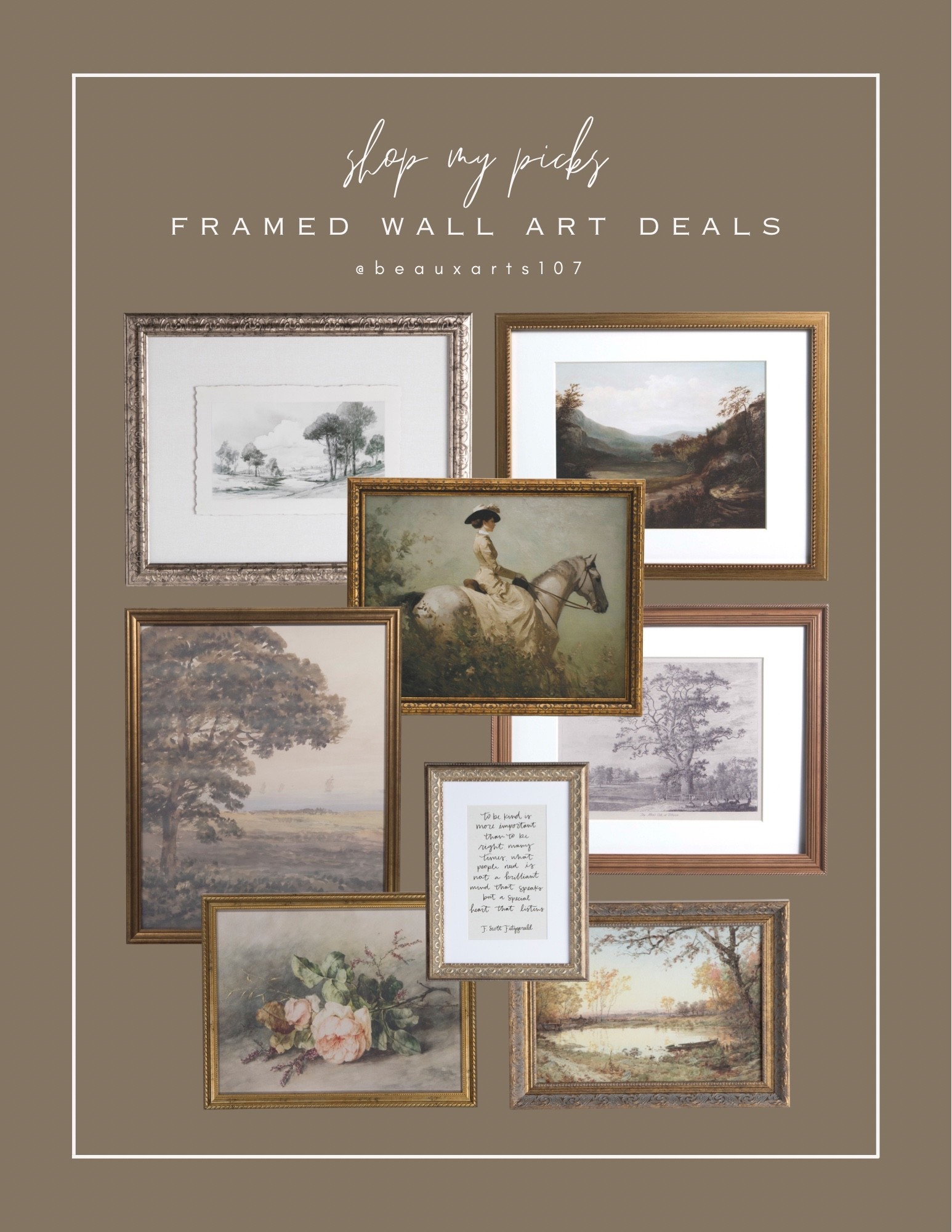 Save on these beautiful frame wall art starting at just $14.99 and under $50!

#LTKHome #LTKSaleAlert