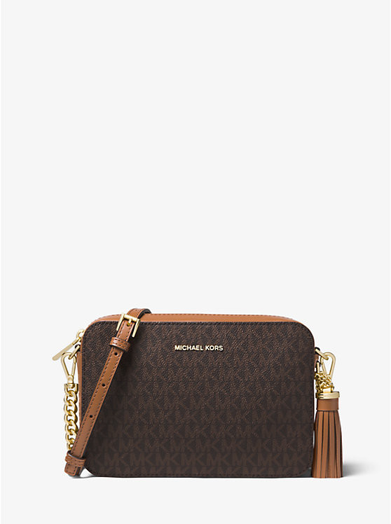 Ginny Medium Logo Crossbody Bag | Michael Kors US