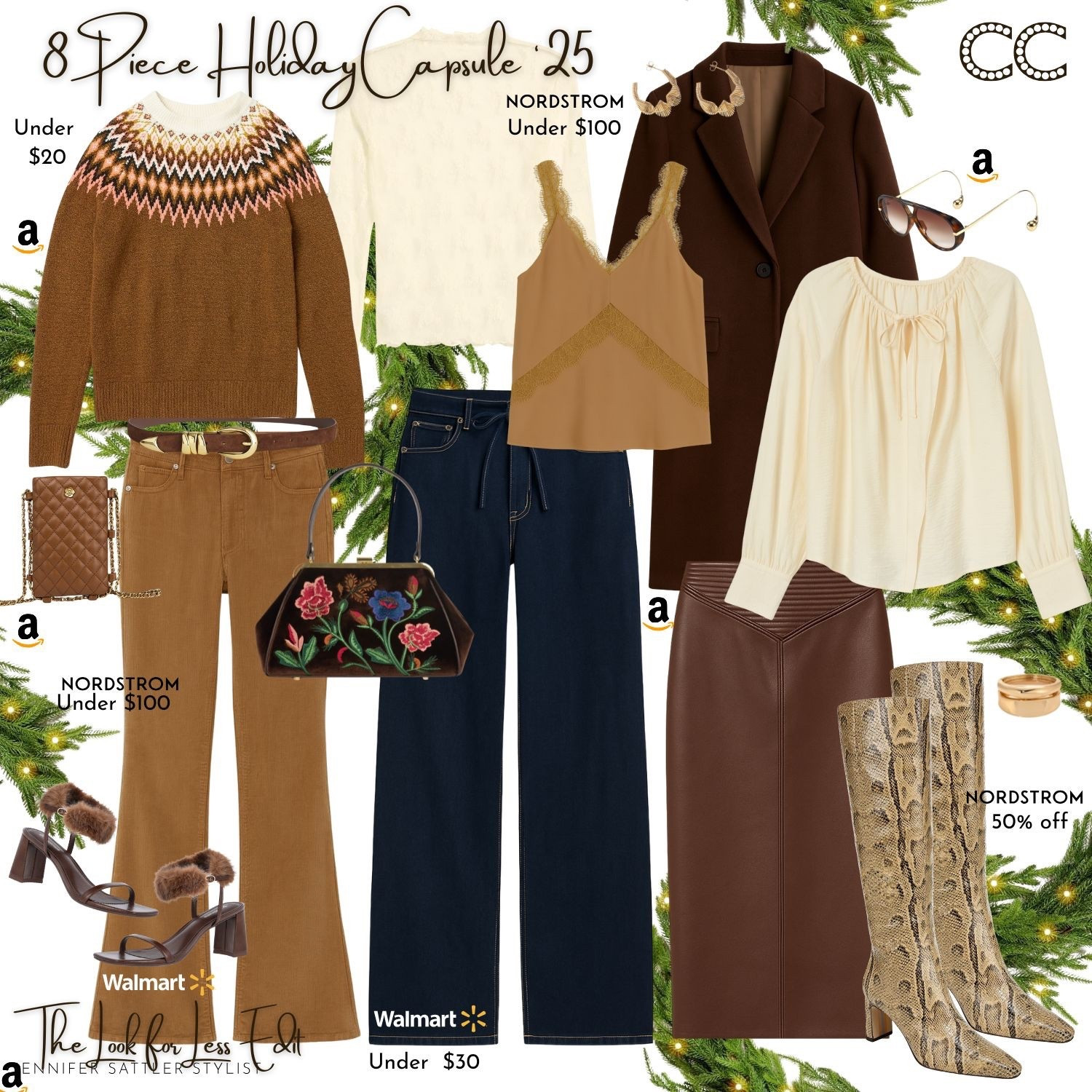 Throwing the fit never looks so good at the eight piece holiday capsule. You’ll wear everywhere. Download the complete look book and more sample capsules on closetchoreography.com.