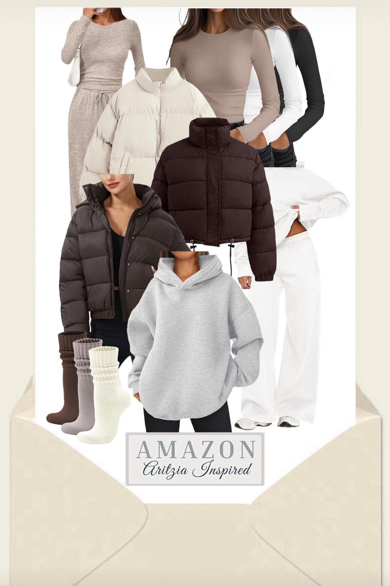 ARITZIA inspired 🧦

#amazon #dupe #loungewear #athleisure #ootd socks vest new balance joggers sweatshirt sweatsuit boots sweater cardigan slides jacket bra underwear 

#LTKfitnessgoals #LTKOver40 #LTKootd