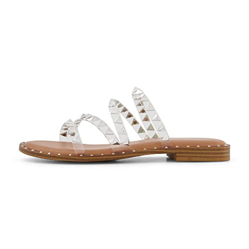 CUSHIONAIRE Women's Tonya Studded slide sandal with Memory Foam | Amazon (US)