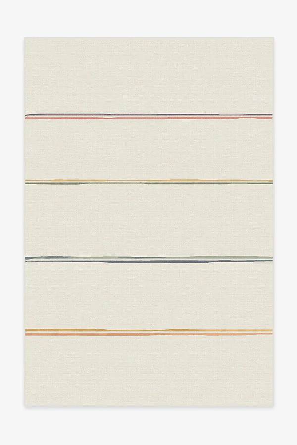 The Home Edit Stella Ivory Rainbow Rug | Ruggable