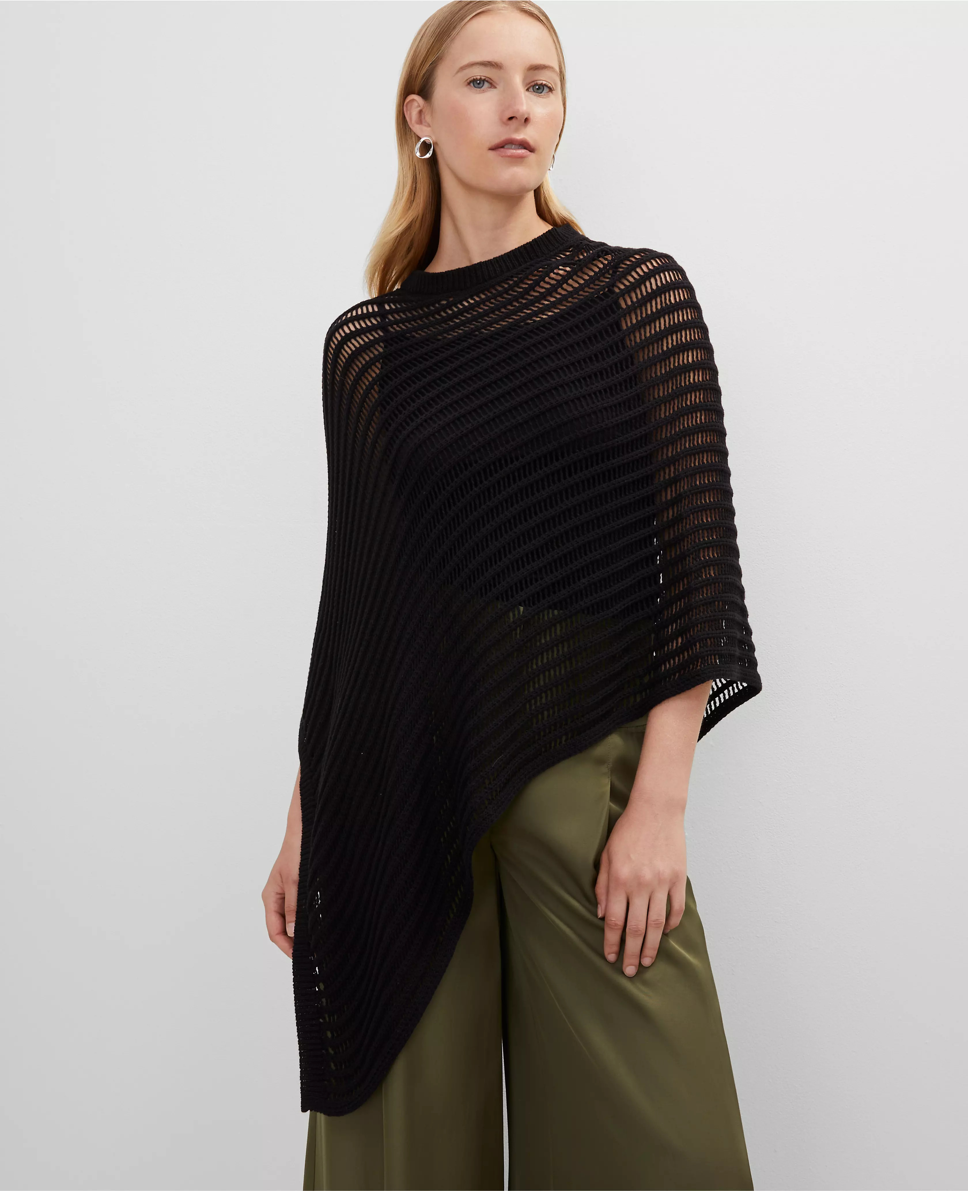 Crochet Poncho | Ann Taylor
