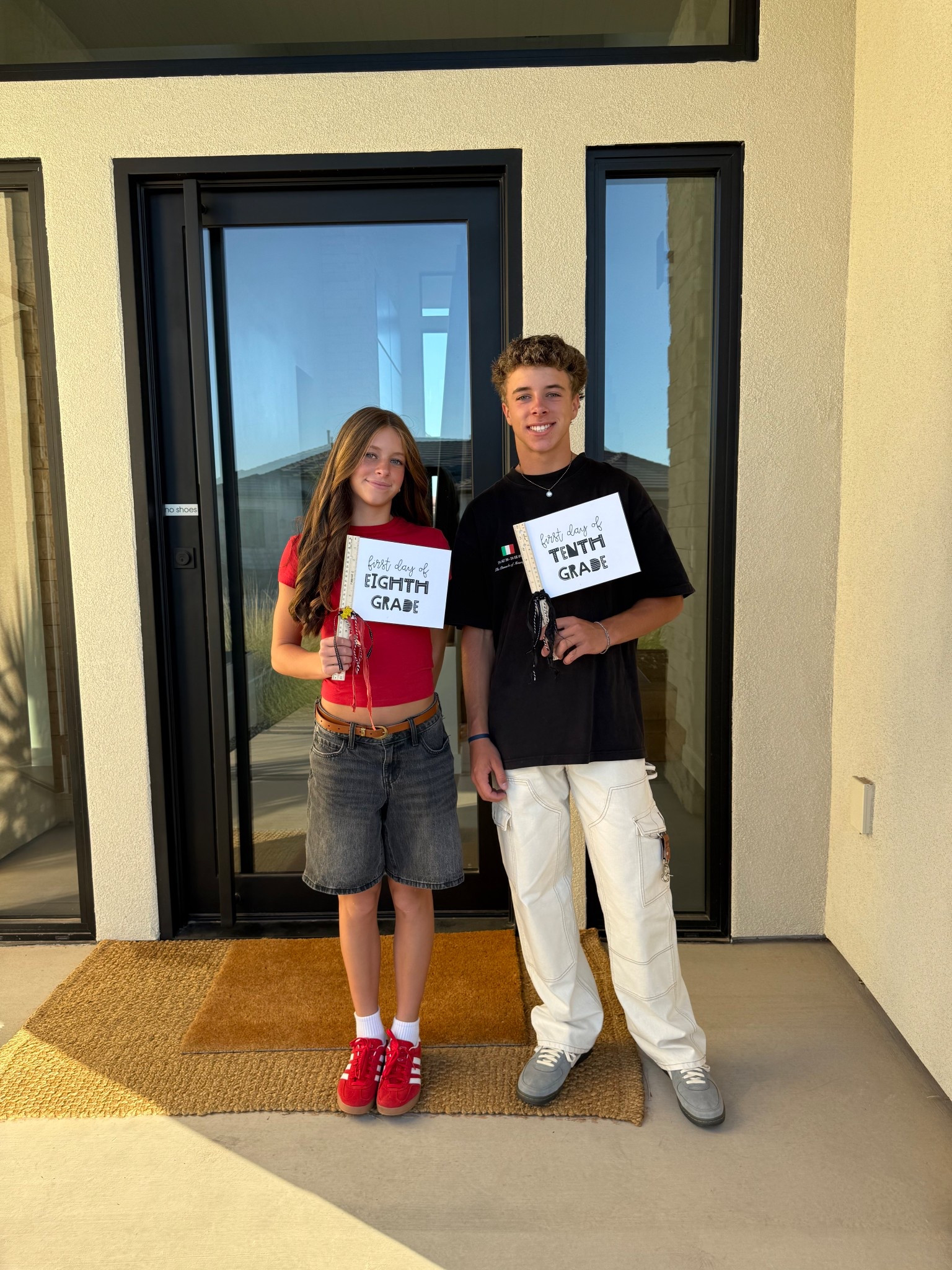 First day of school!! They are so excited but I’m not ready!!!!