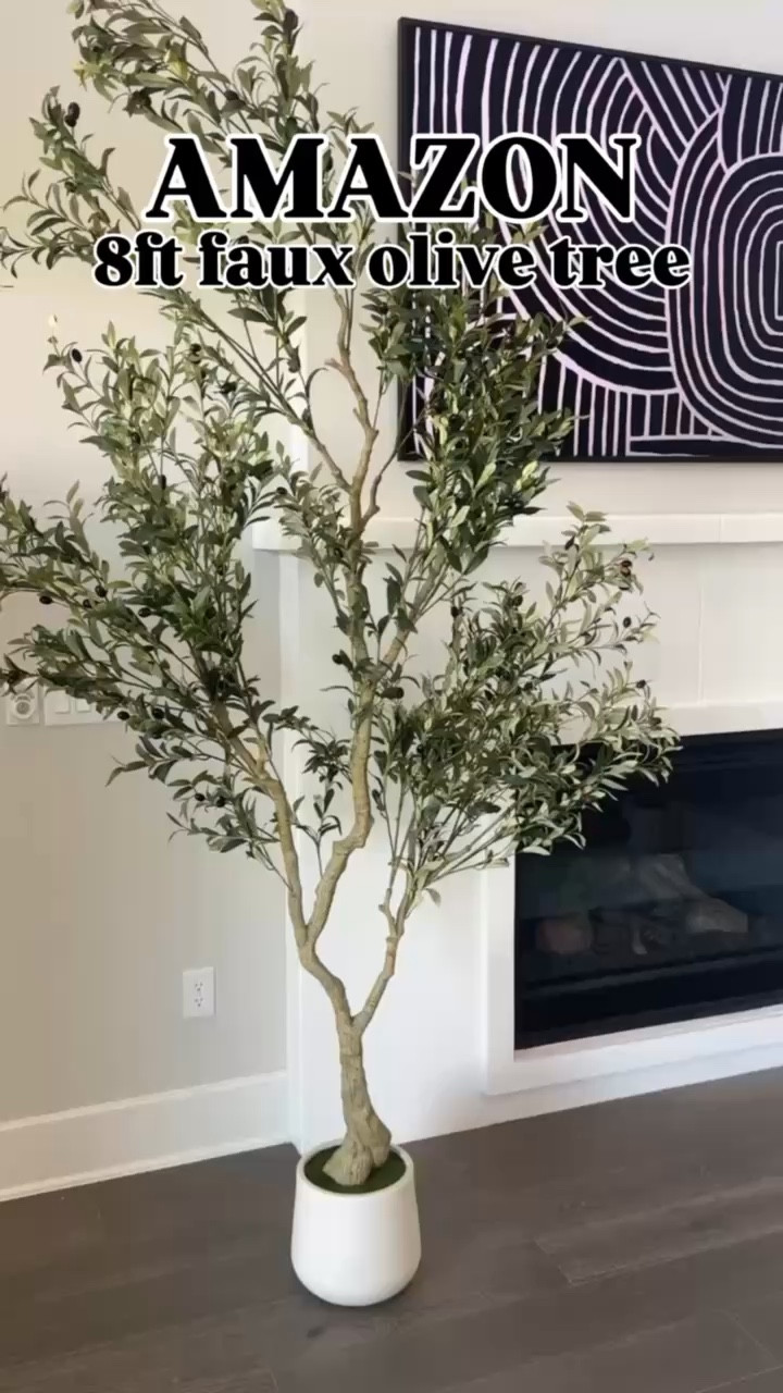 Obsessed with this faux olive tree- comes potted and is 8 feet tall! 

#LTKSeasonal #LTKHome