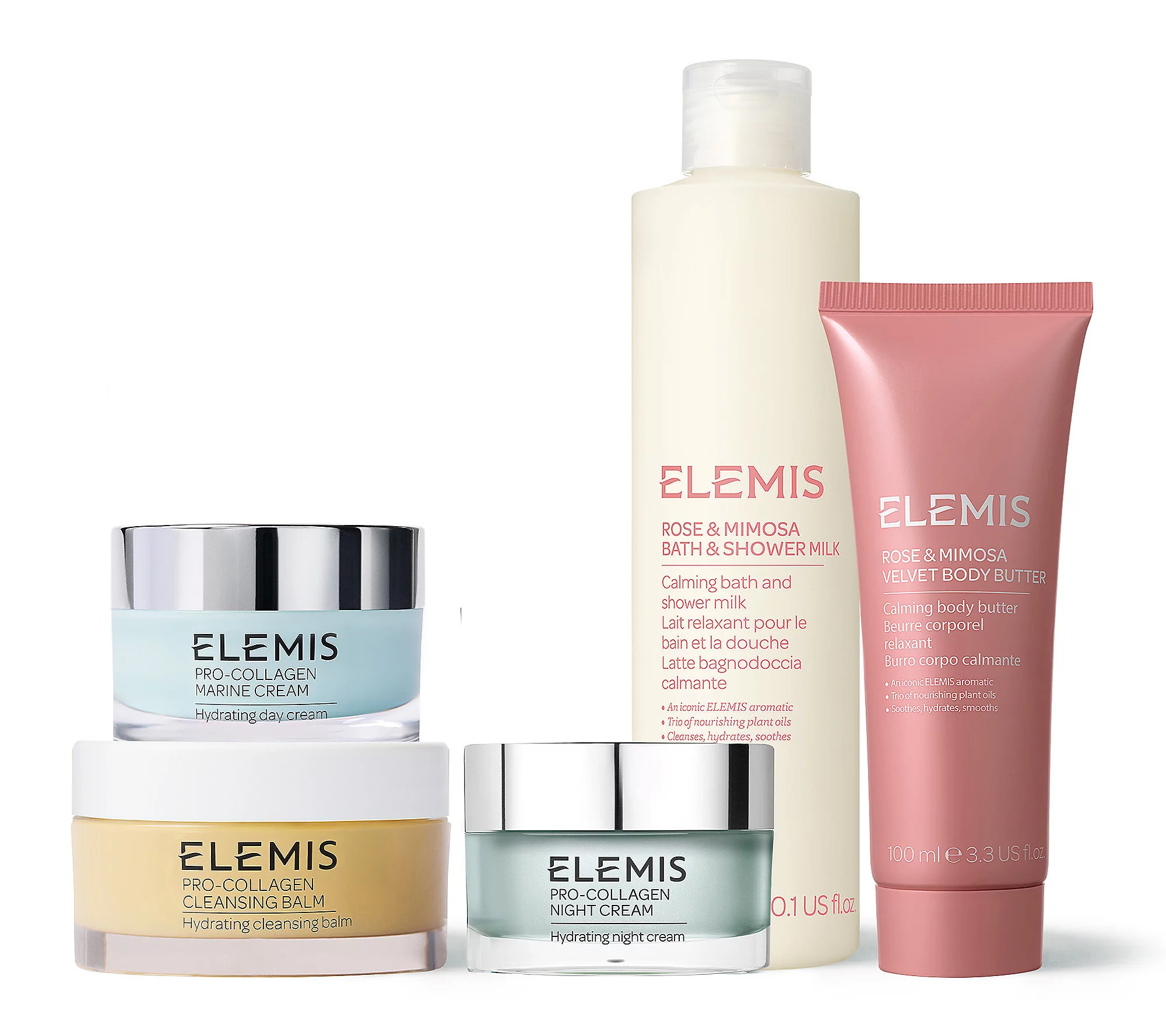 ELEMIS Limited Edition Pro-Collagen Face & Body 5pc Gift Kit | QVC