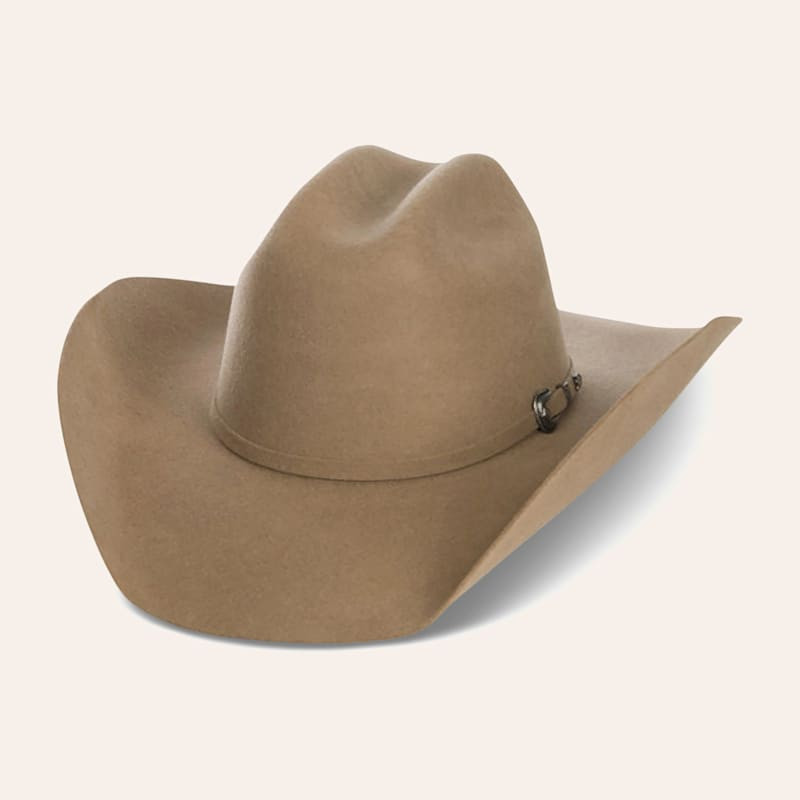 Cavender's Cowboy Collection 3X Pecan Cattleman's Crown Premium Wool Cowboy Hat | Cavender's