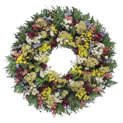 Poppy Meadow Wreath | Williams-Sonoma