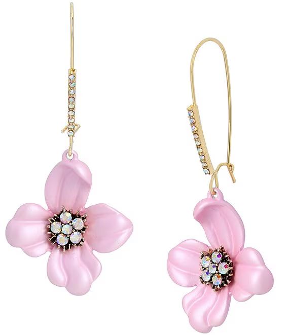 Flower Dangle Drop Earrings | Dillard's