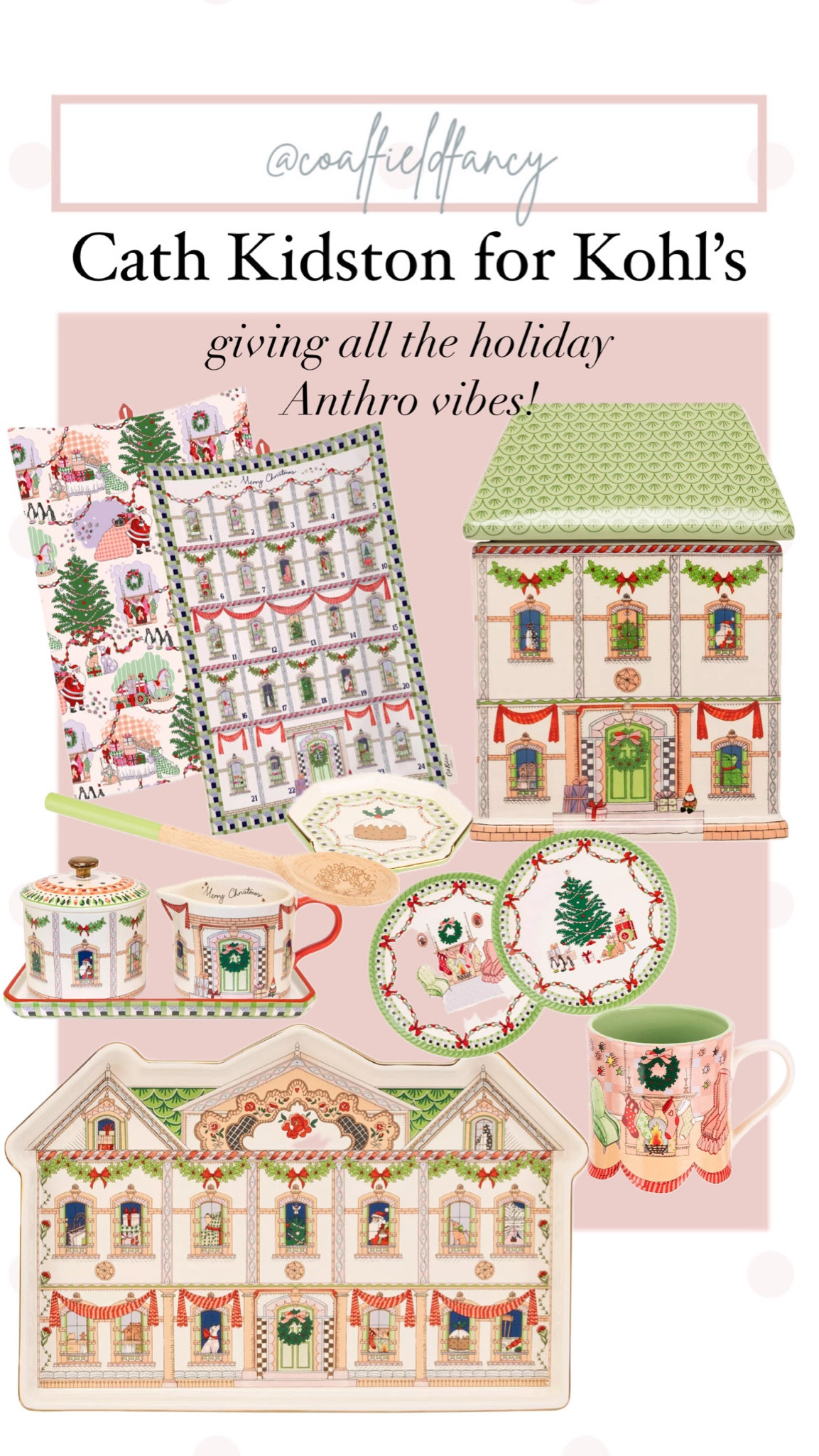 Cath Kidston for Kohl’s
Holiday tea set


#LTKHoliday #LTKCyberWeek #LTKFindsUnder50