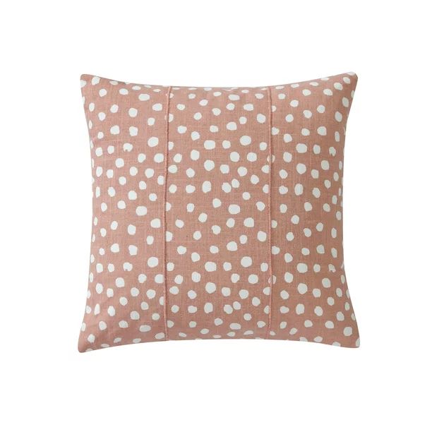 Back to School Lengau Decorative Throw Pillow, Square, 18" x 18", Pink, 1pc | Walmart (US)
