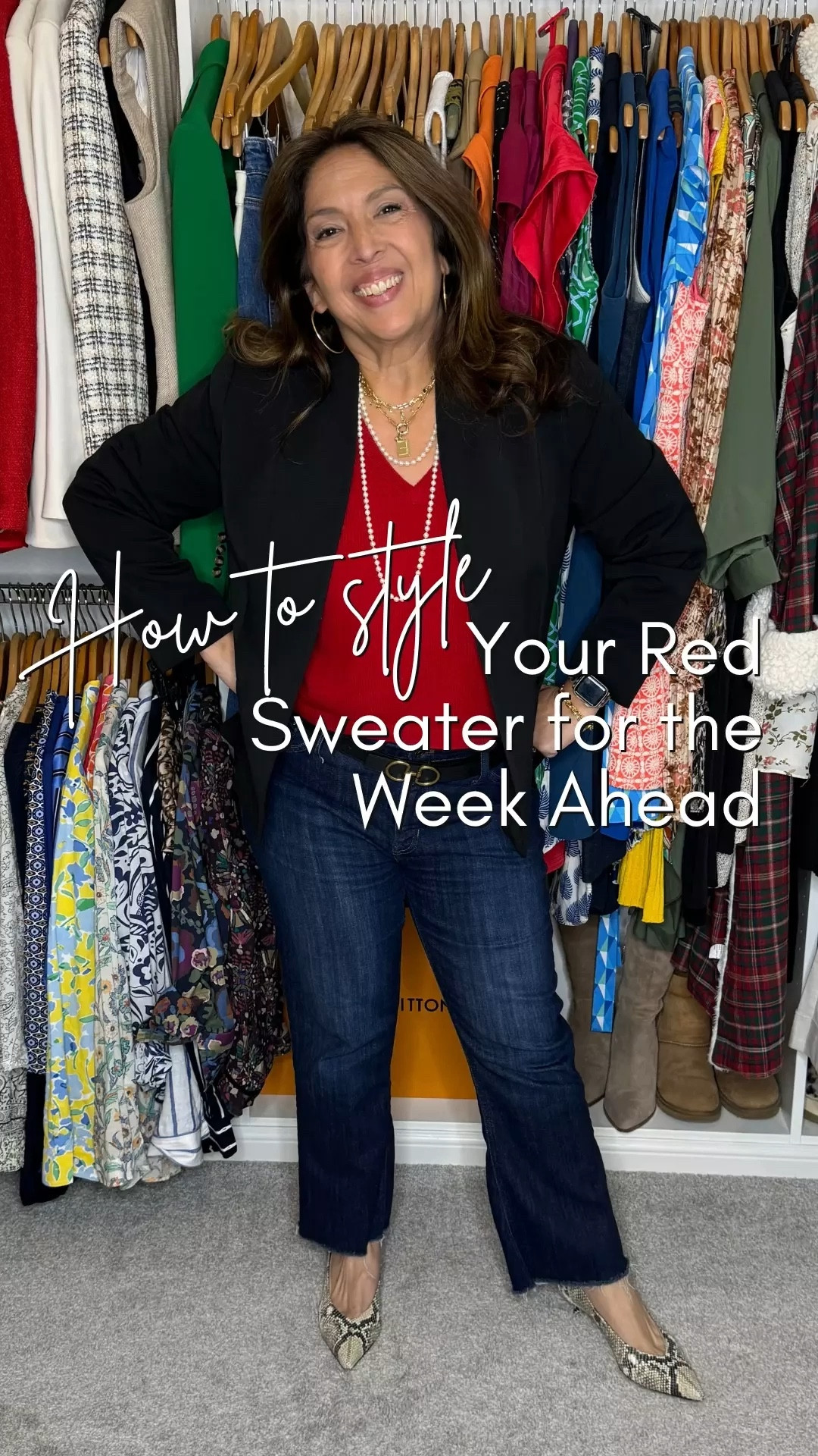 Prepping for a busy week ahead? Let me show you how this red J.Crew sweater can take you from the office to after-work plans, all week long! ❤️✨ Here are 5 simple ways to style it that keep you looking polished, no matter what’s on your schedule. Which one are you trying this week?


#LTKVideo #LTKWorkwear #LTKStyleTip