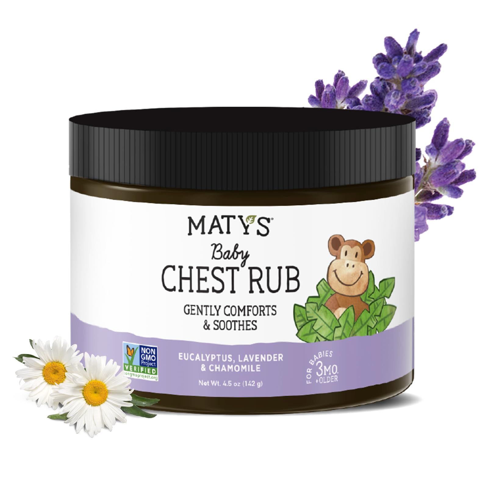 Matys Baby Chest Rub, Soothing Congestion Relief for Babies 3 Months Old & Up, Clean & Comforting... | Amazon (US)