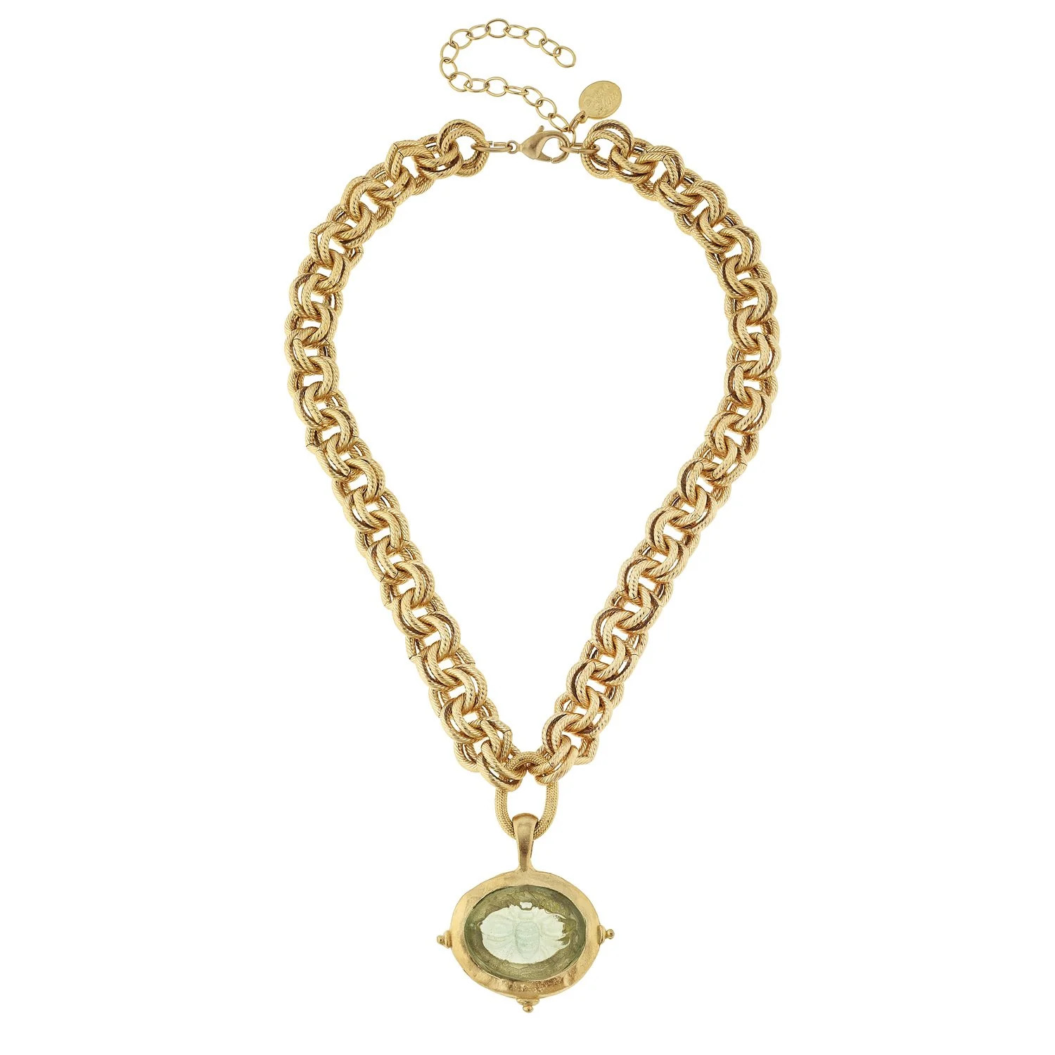 Venetian Glass Bee Necklace | Susan Shaw
