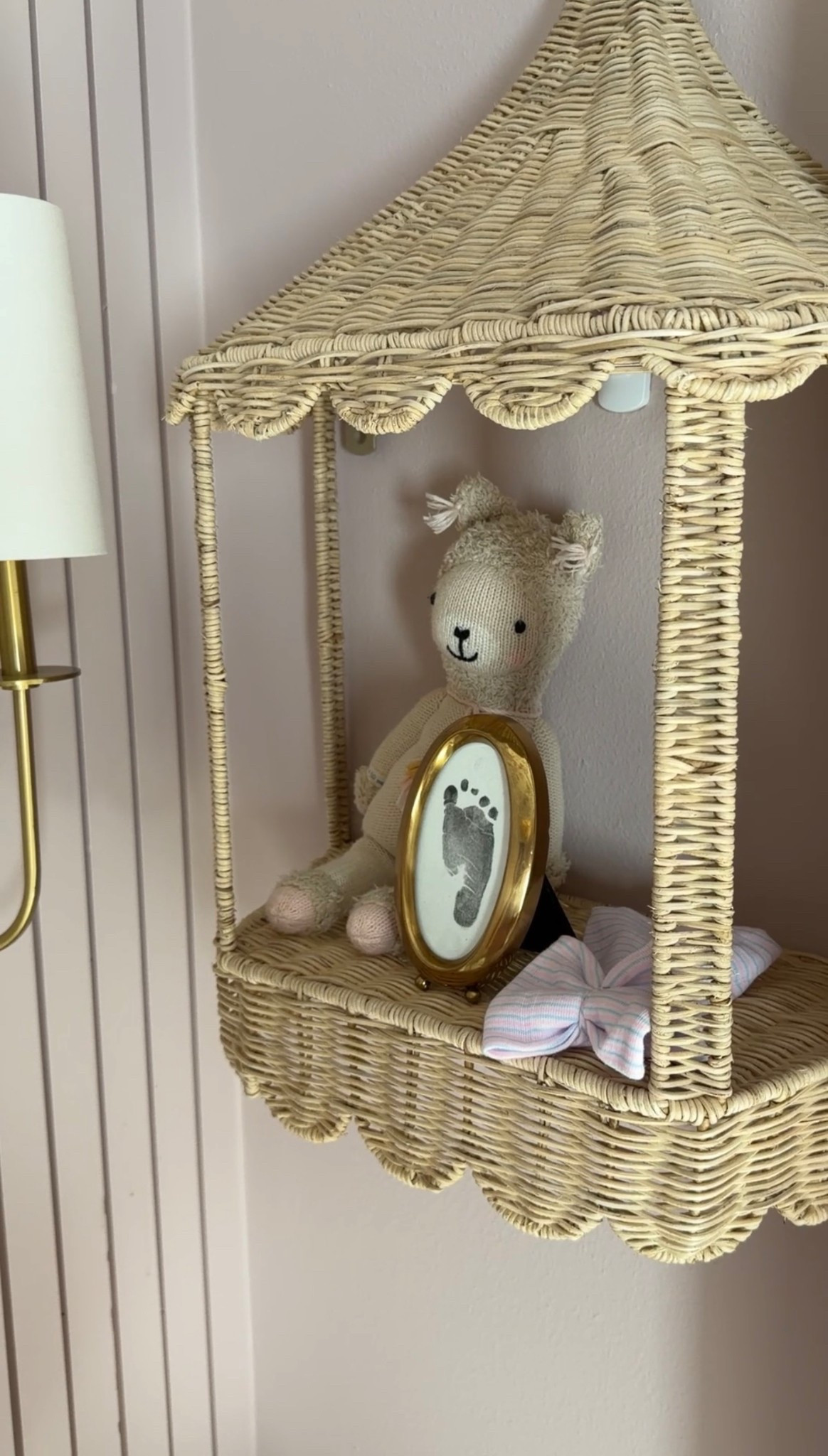 Nursery little girls room memory shelf 

#LTKHome #LTKSaleAlert #LTKKids