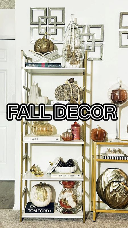 Fall Decor | shop my bookshelf and accent decor 

#LTKstyletip #LTKhome #LTKSale
