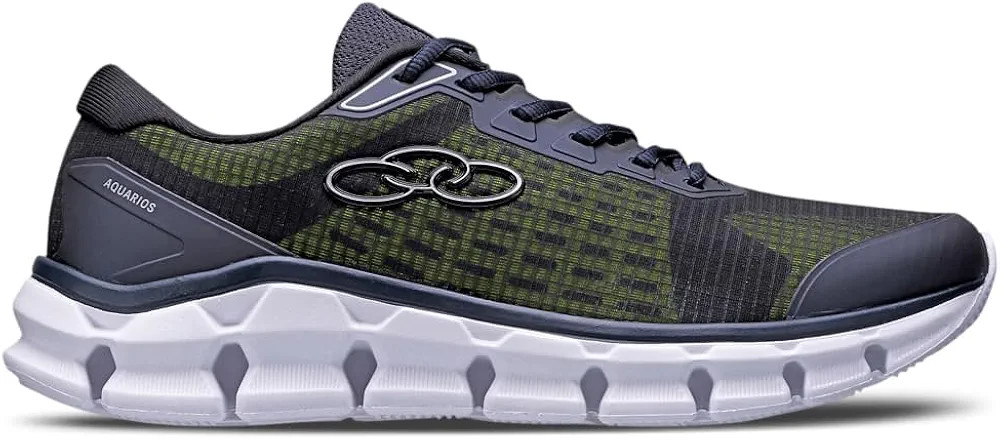 Tênis Esportivo Masculino Aquarios Preto Chumbo Olympikus | Amazon (BR)