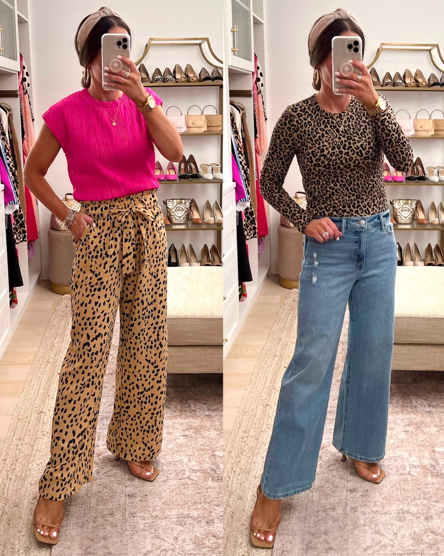 Wearing size small in all and size 0 in jeans {sized down one size}. More colors too! 