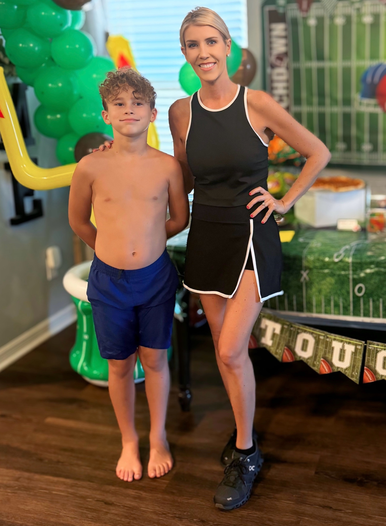 Small top (could have sized down). Small bottom tts

#LTKFitness #LTKxWalmart