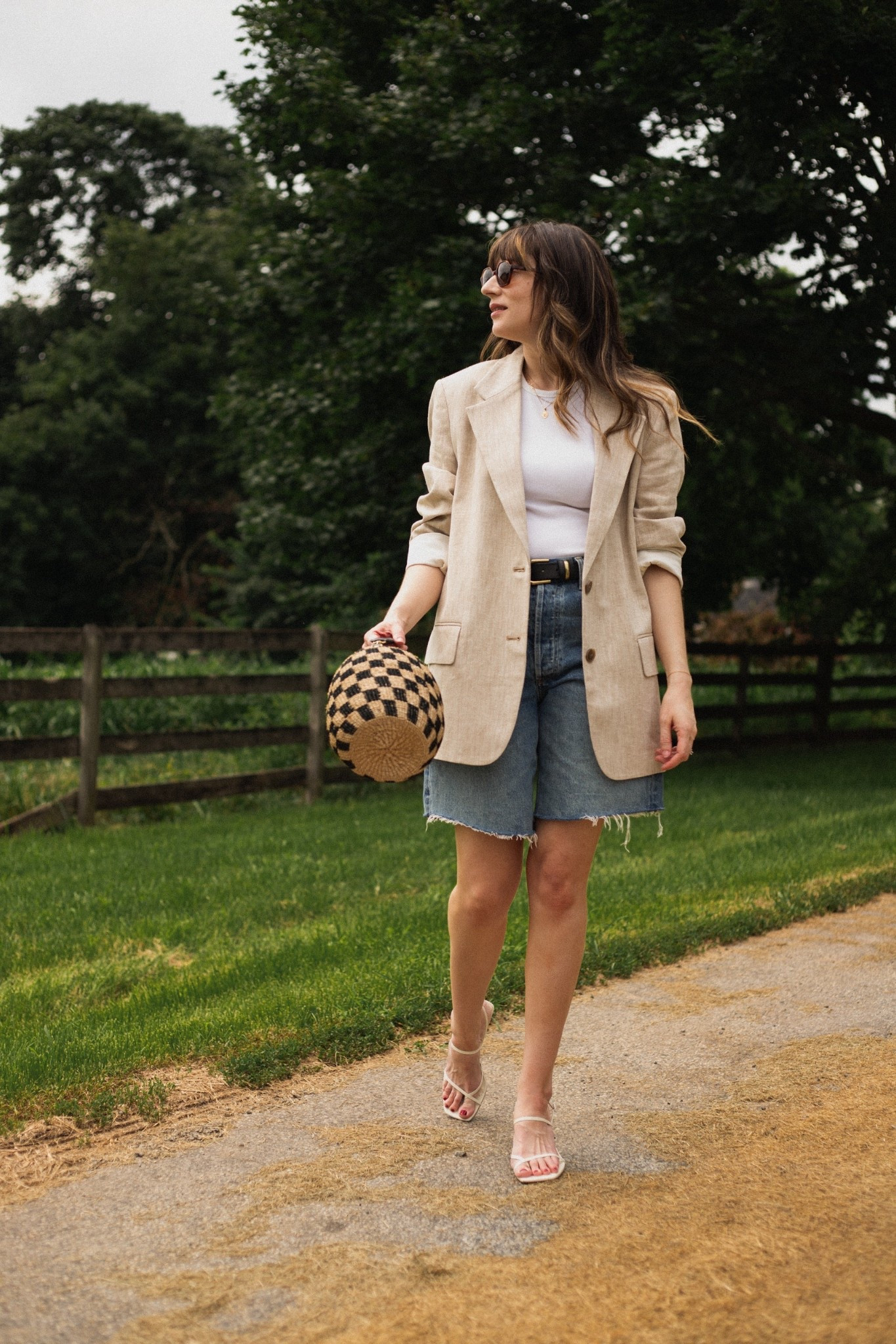 I’m not ready to put away my long shorts just yet! Just add an oversized blazer to transition for shorts into fall! 

For this look I paired my Bermuda shorts with strappy sandals and an oversized linen blazer  

#LTKOver40 #LTKSaleAlert #LTKStyleTip