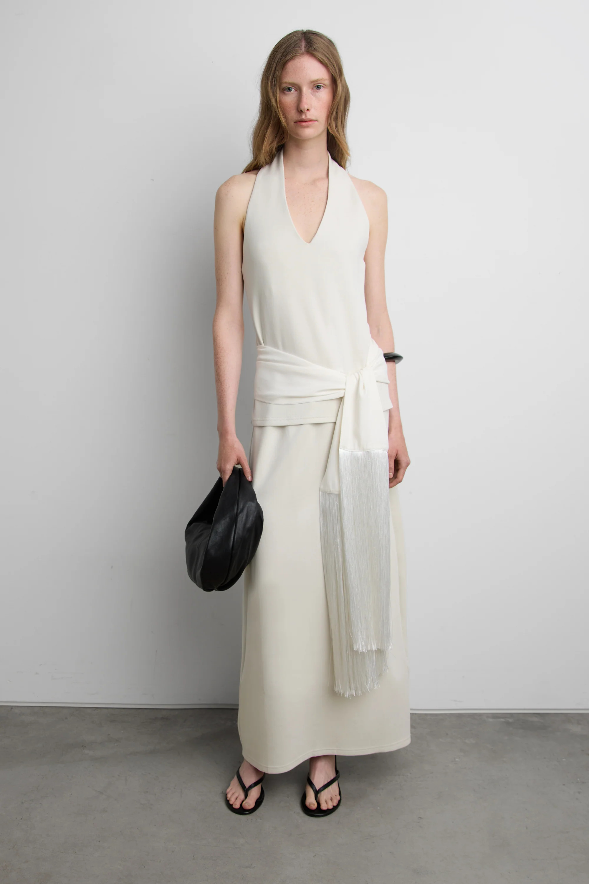 JERSEY SKIRT WITH PINTUCK DETAIL | OAK + FORT