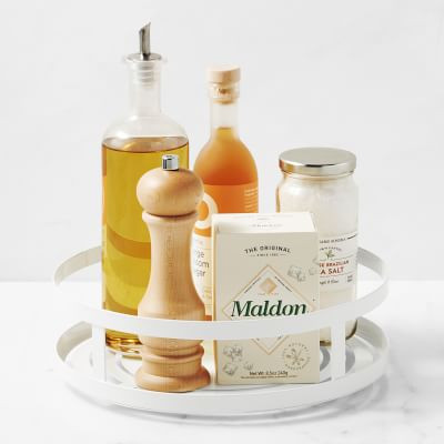 Hold Everything Metal Powder Coat Lazy Susan | Williams Sonoma | Williams-Sonoma