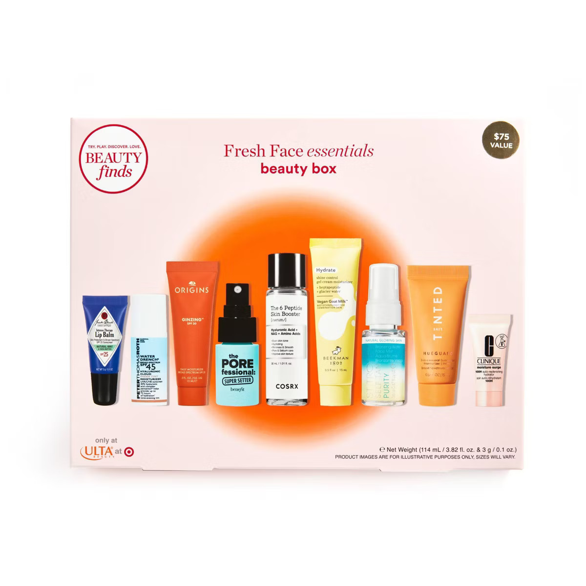 Ulta Beauty at Target Fresh Face Essentials Exclusive Spring Skincare Beauty Box - 9 pc - Ulta Be... | Target